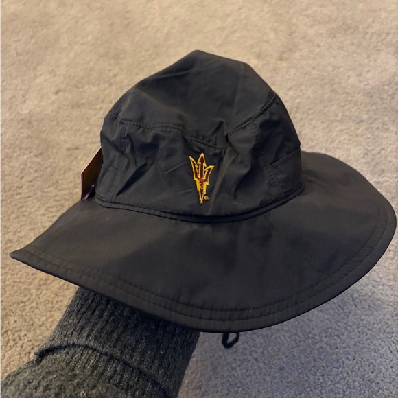 Arizona State Sun Devils Bucket Hat Black Logofit OSFM NCAA - Picture 5 of 6